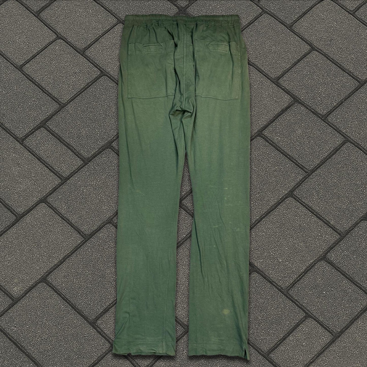 Rick Owens Drkshdw Green Sweatpants