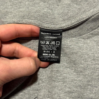 Number (N)ine Grey School Of Visual Comedy Tee
