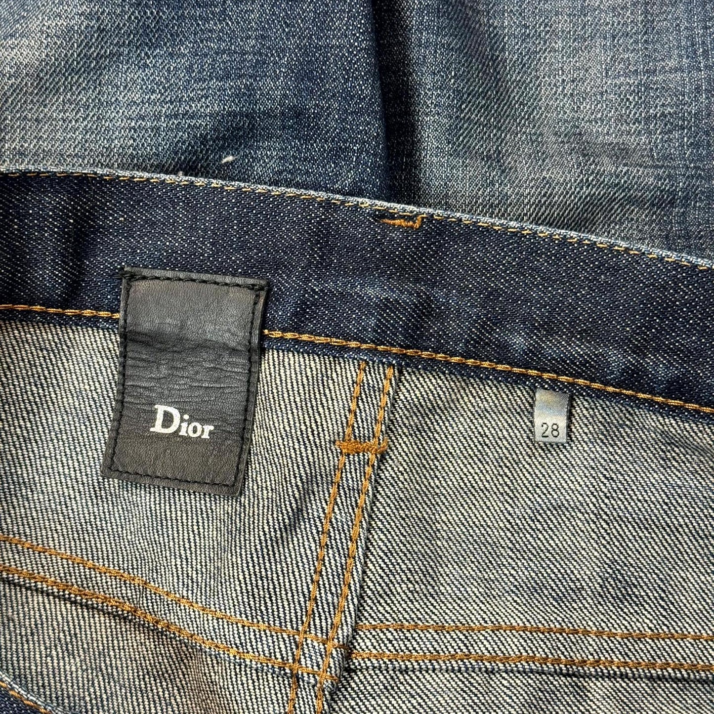 Dior Homme Blue Wash Skinny Denim