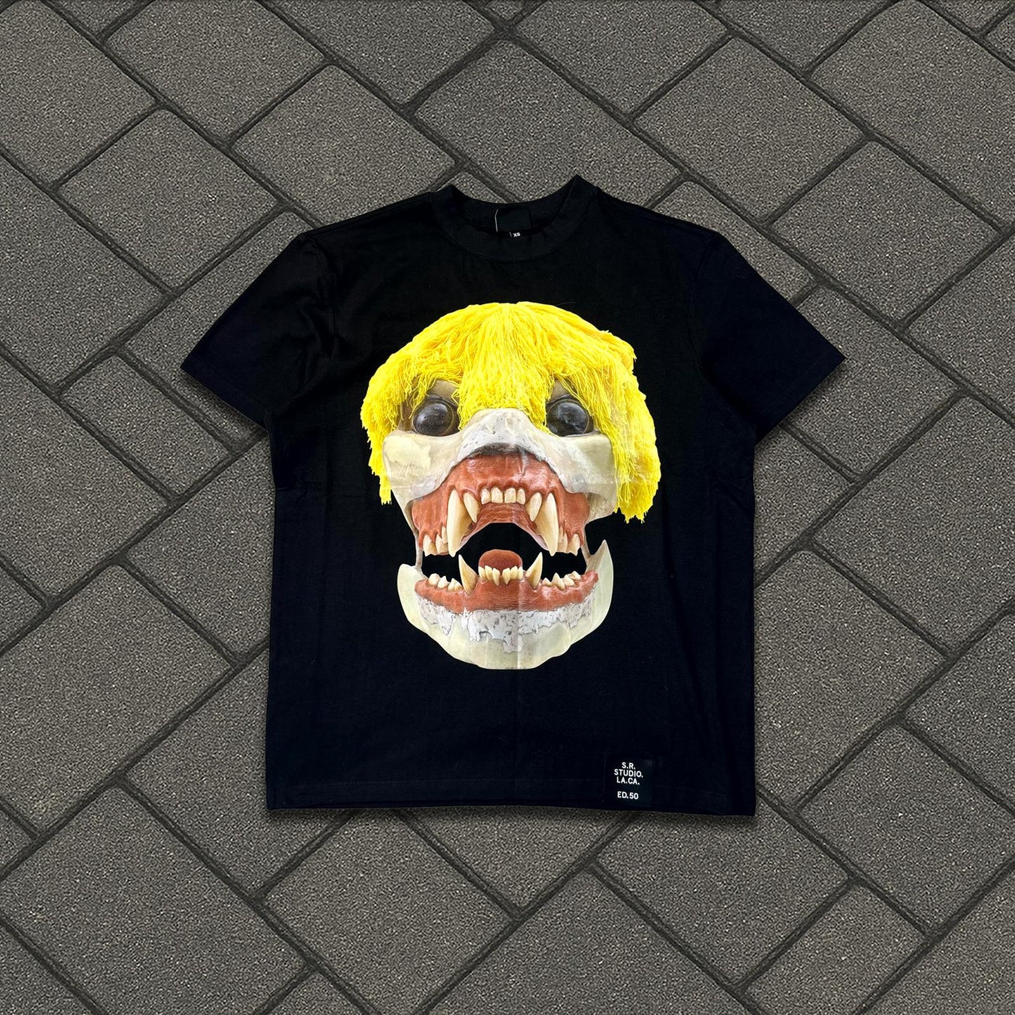 Sterling Ruby ED. 50 Yellow Skull Tee