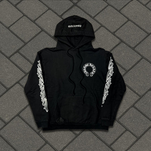 Chrome Hearts Floral Horseshoe Hoodie