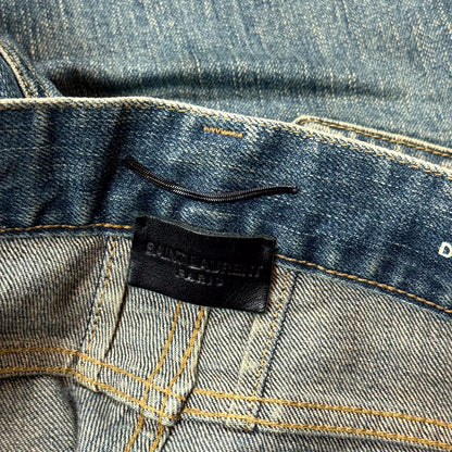 2016 Saint Laurent Black Chain D02 Denim