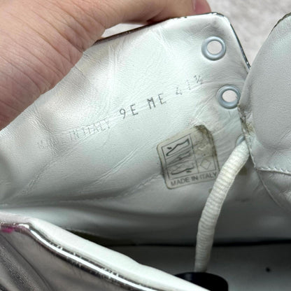 Dior Homme Silver Hi-Top Sneaker