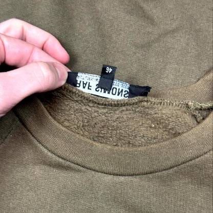 AW05 Raf Simons Brown Peter De Potter Crewneck