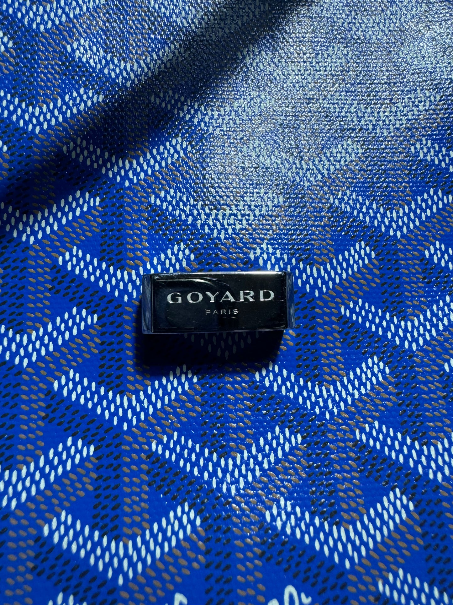 Goyard Blue Belvedere PM