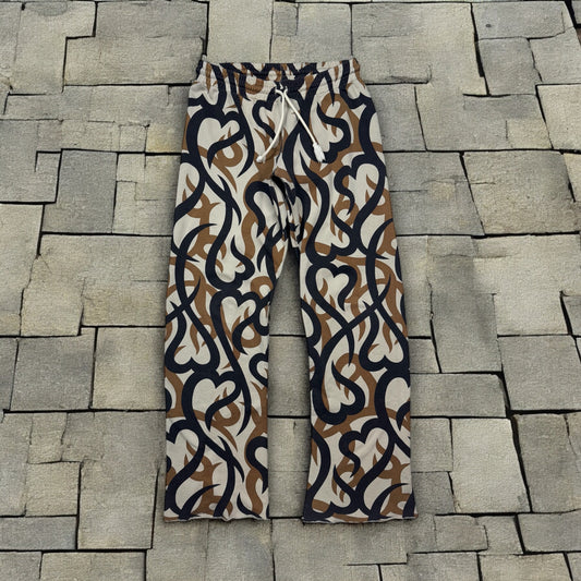 AW04 Number Nine Tribal Sweatpants