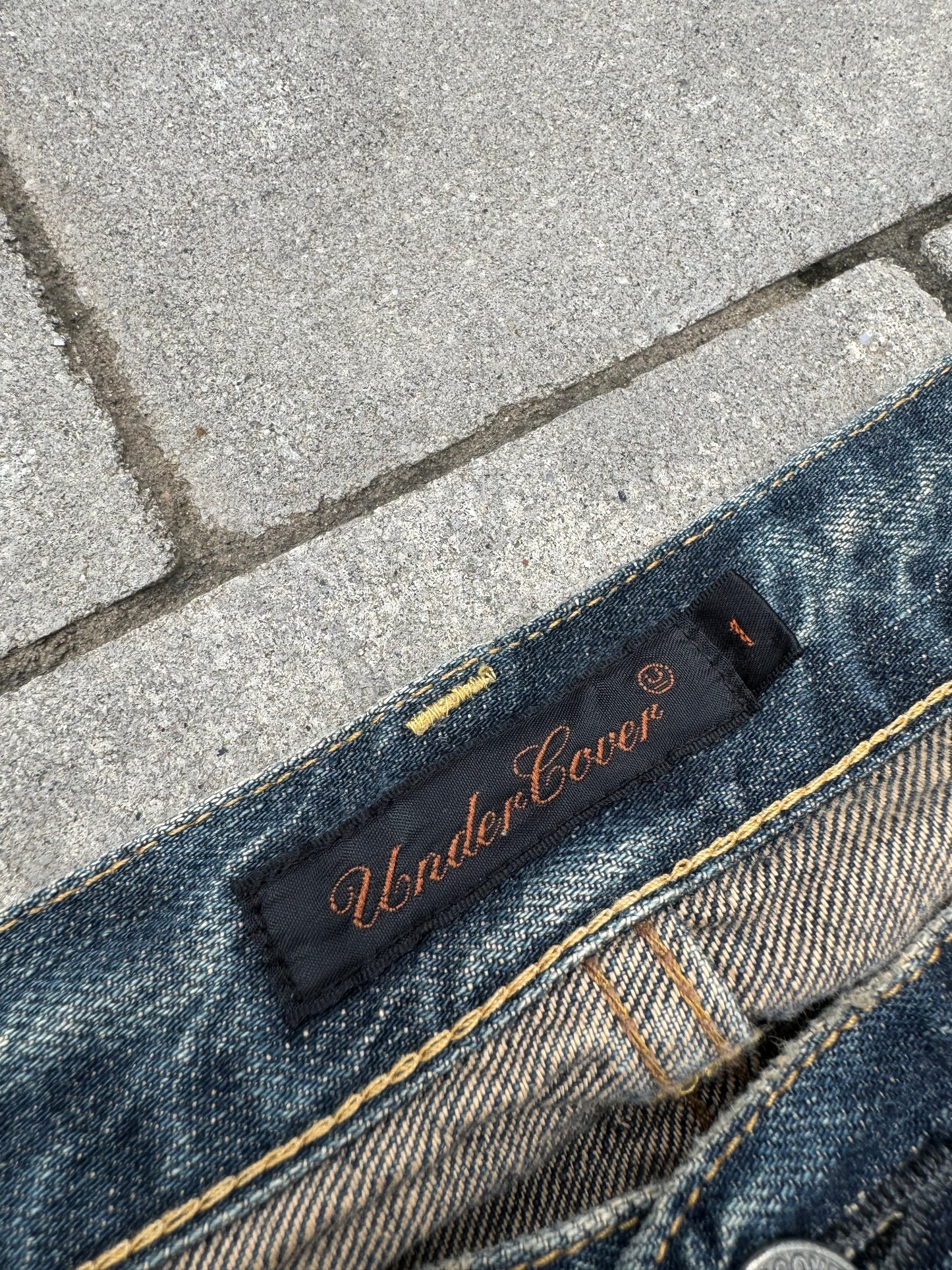 SS07 Undercover “Apple Fang” Denim