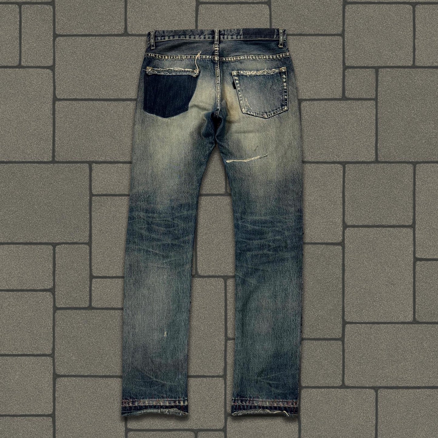 SS10 Undercover Blue Yarn 68 Denim