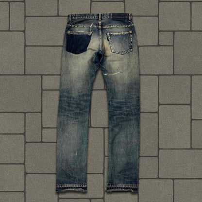 SS10 Undercover Blue Yarn 68 Denim