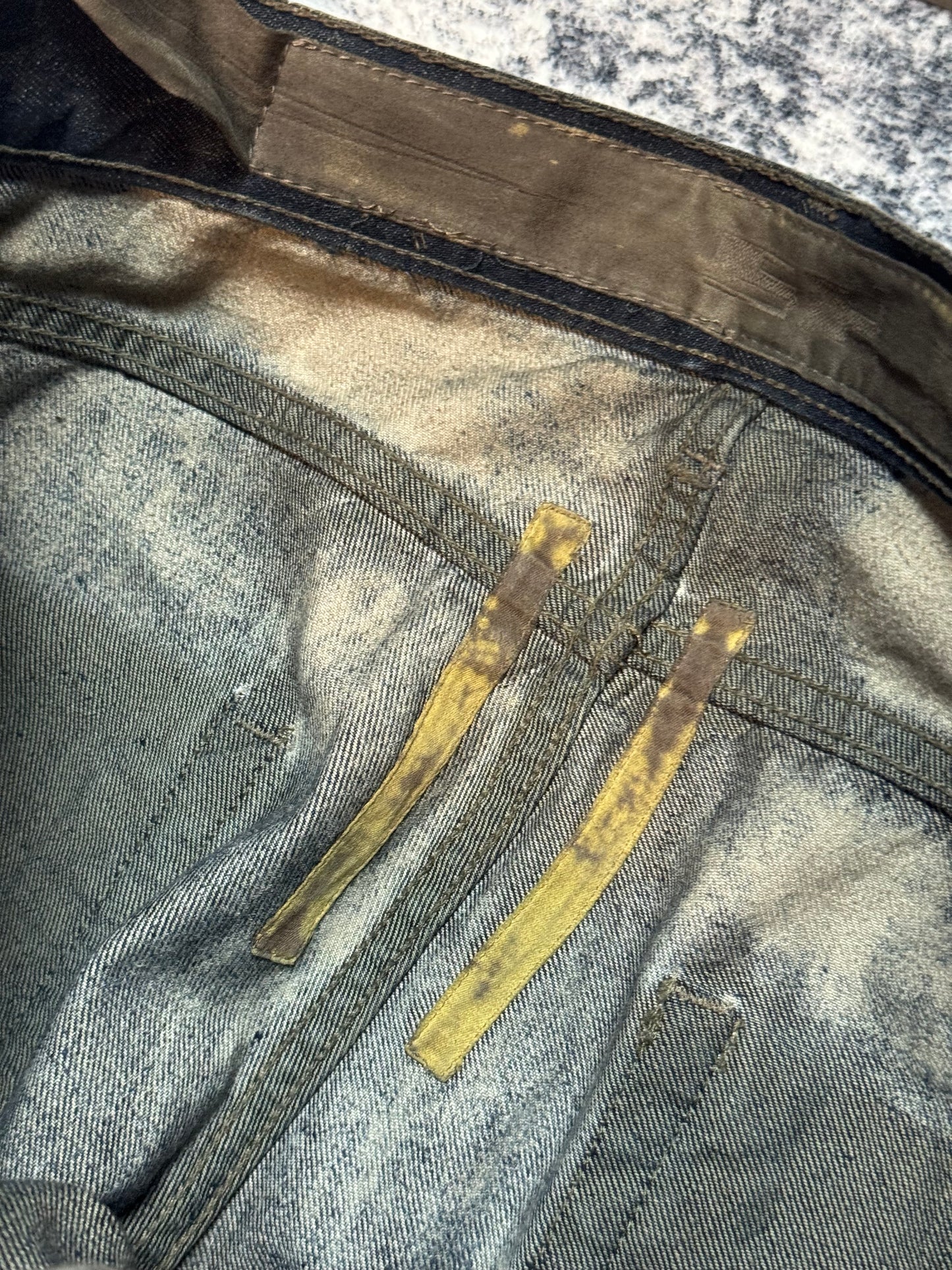 FW08 Rick Owens Dust Denim