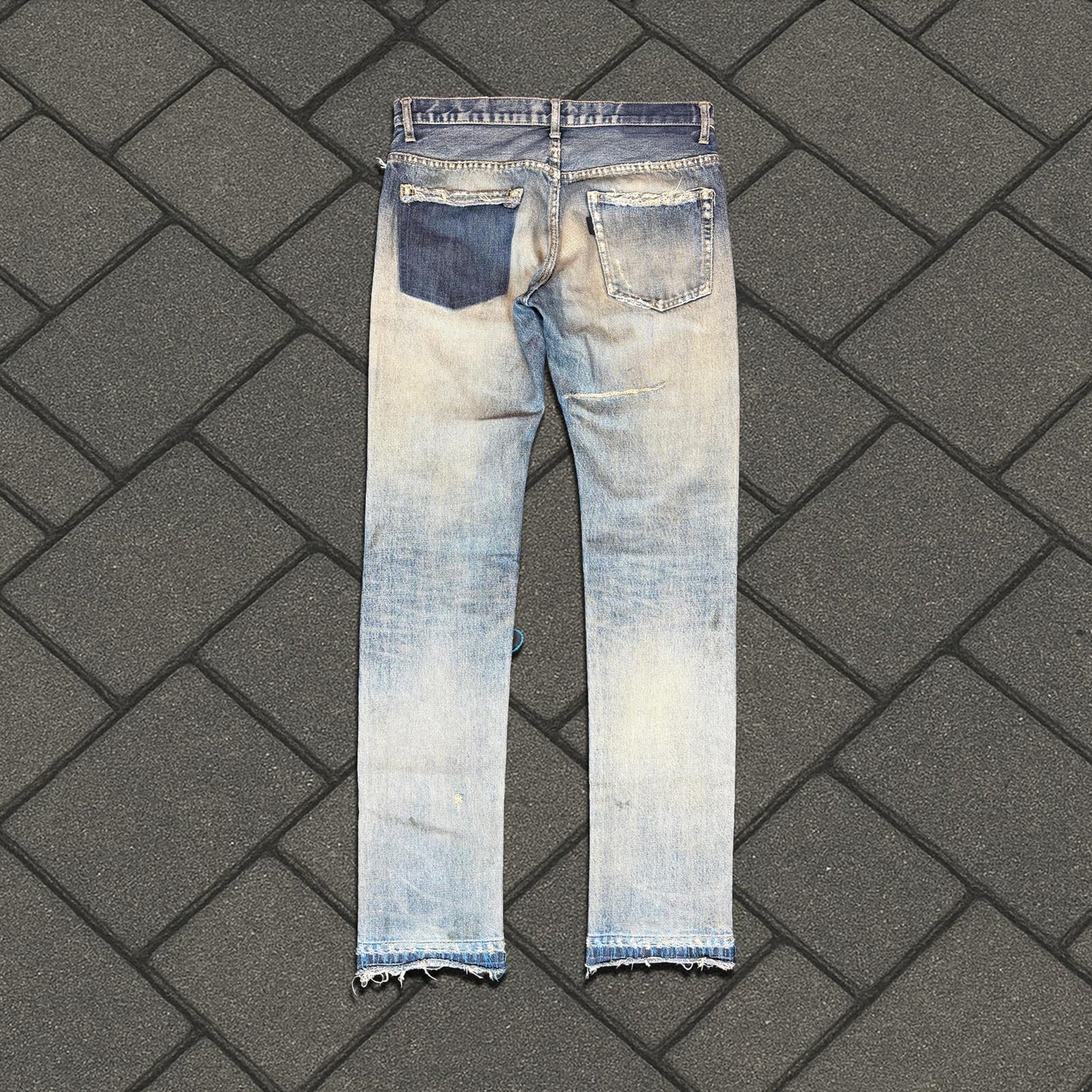 SS10 Undercover Blue Yarn 68 Denim