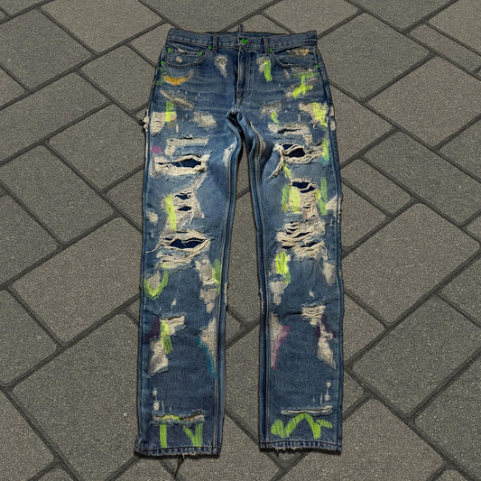 Endless Neon Blue Denim