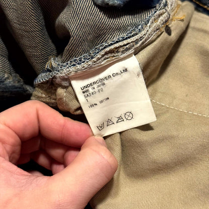 AW05 Undercover 'Arts & Crafts' Blue 85 Denim