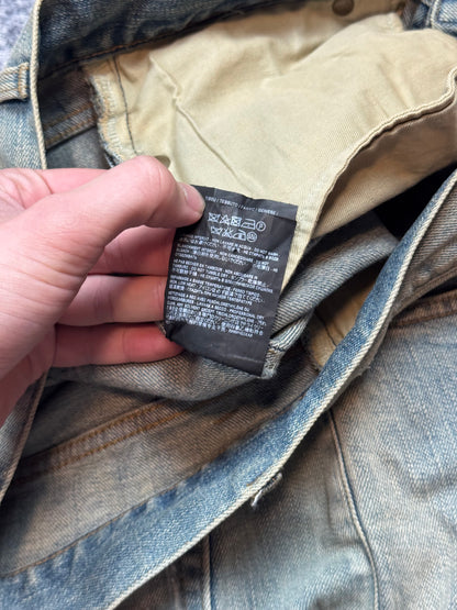 FW16 Saint Laurent Paris D02 Crash Denim