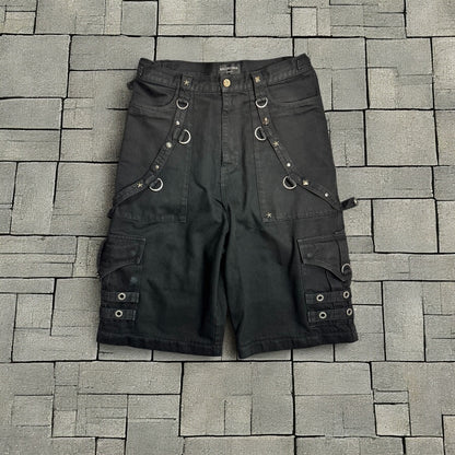 FW21 Balenciaga Pitch Black Raver Denim