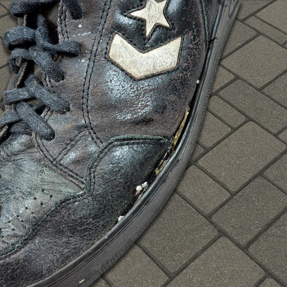 SS06 Number (N)ine Black Converse Weapon Sneakers