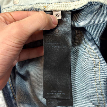 SS23 Balenciaga Blue Lost Tape Flared Denim