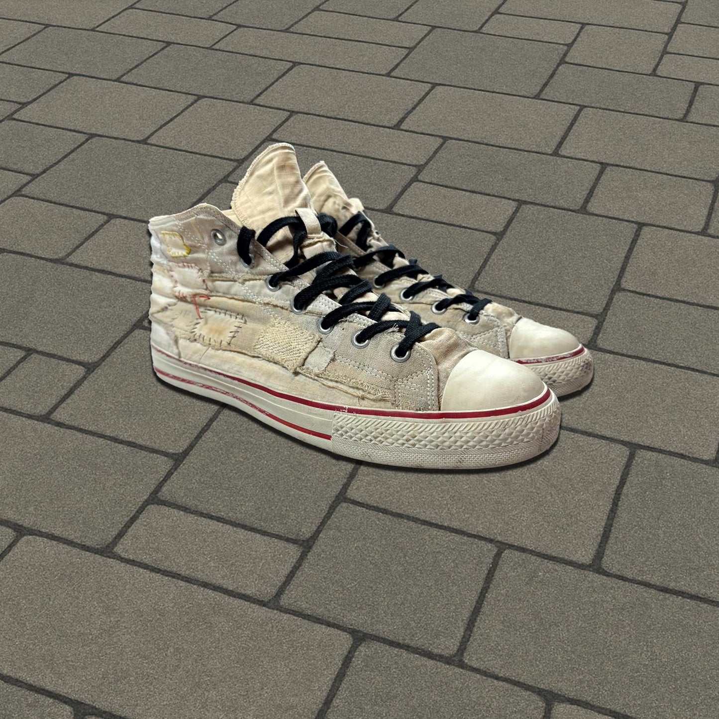 SS03 Undercover White ‘Scab’ Patch Converse