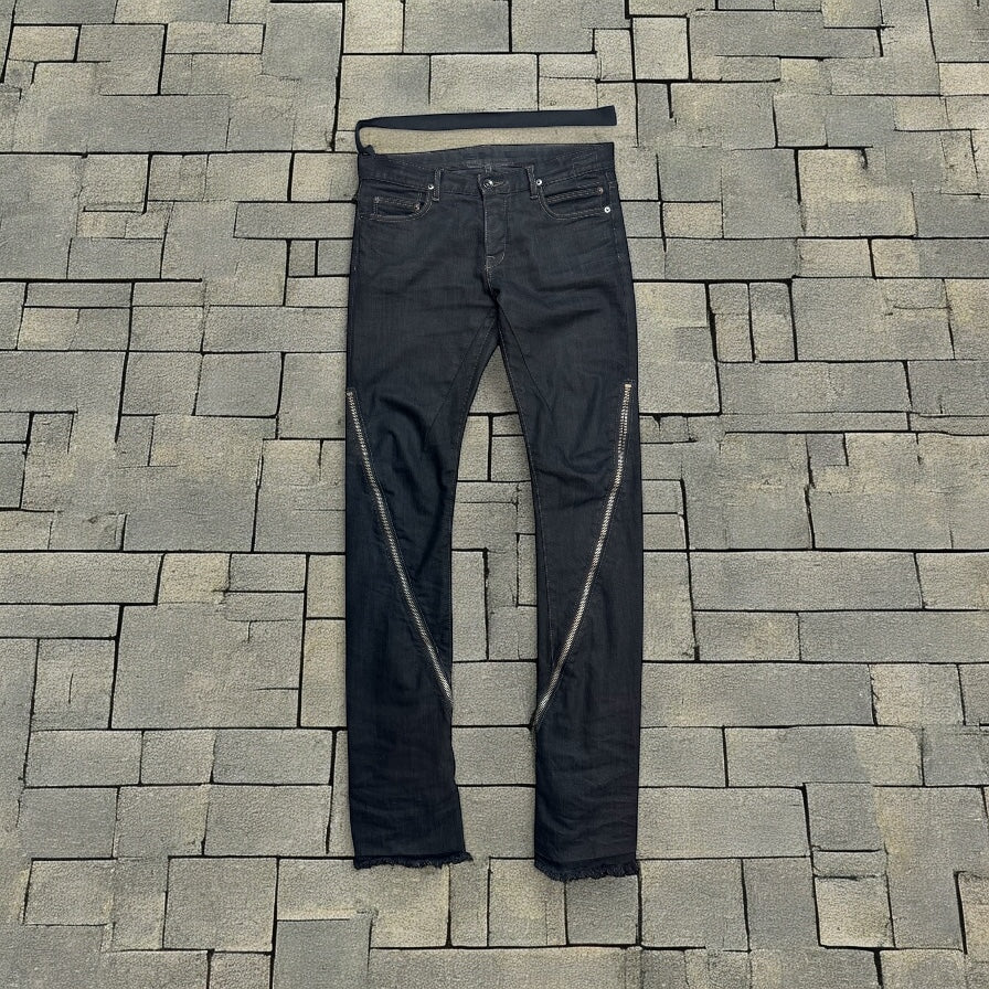 SS09 Rick Owens “Strutter” Banana Cut Denim