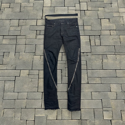 SS09 Rick Owens “Strutter” Banana Cut Denim