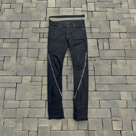 SS09 Rick Owens “Strutter” Banana Cut Denim