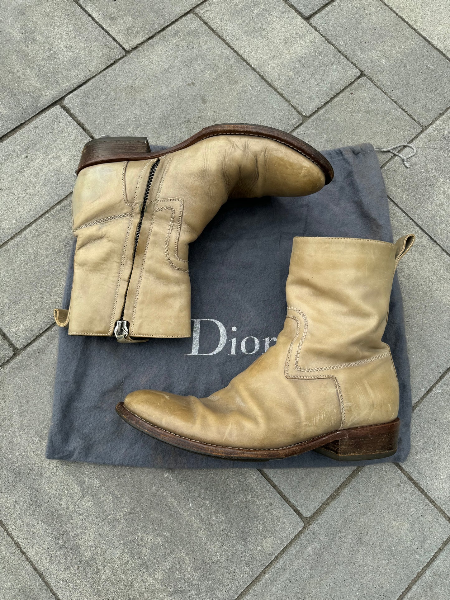 AW07 Dior Homme “Navigate” Boots