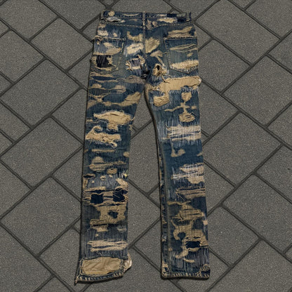 AW05 Undercover 'Arts & Crafts' Blue 85 Denim