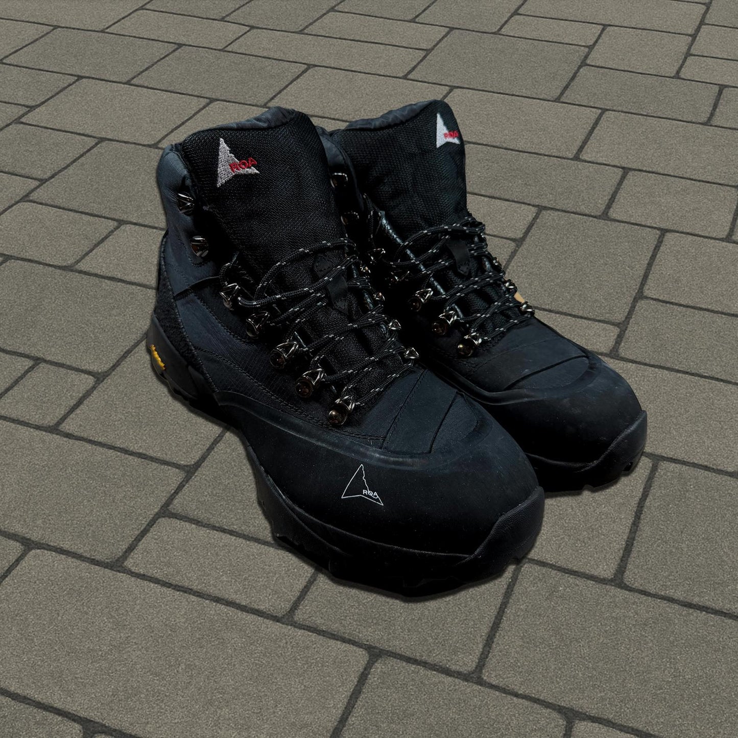 ROA Black Vibram Hiking Boots