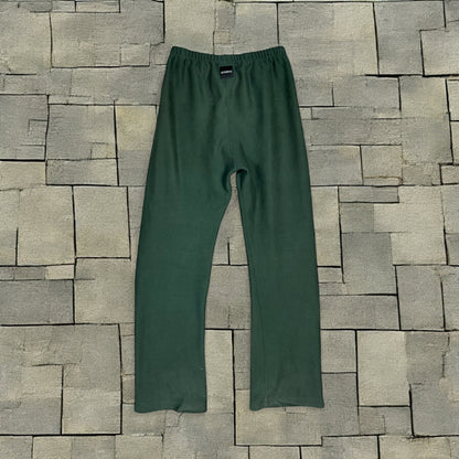 AW19 Vetements Green Spellout Sweatpants