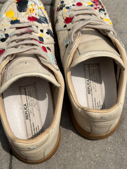 Maison Margiela Paint Splatter Gat Sneaker