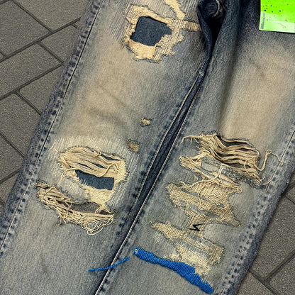 SS10 Undercover Blue Yarn 68 Denim