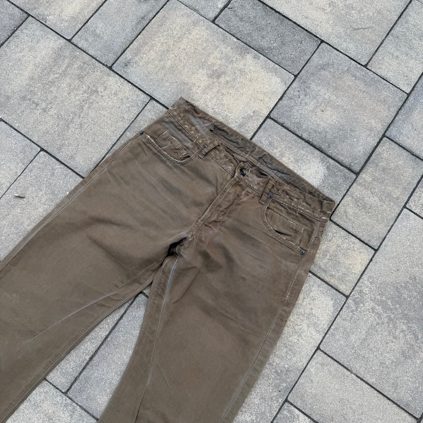 FW07 Rick Owens Grosgrain Detroit Cuts