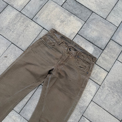 FW07 Rick Owens Grosgrain Detroit Cuts