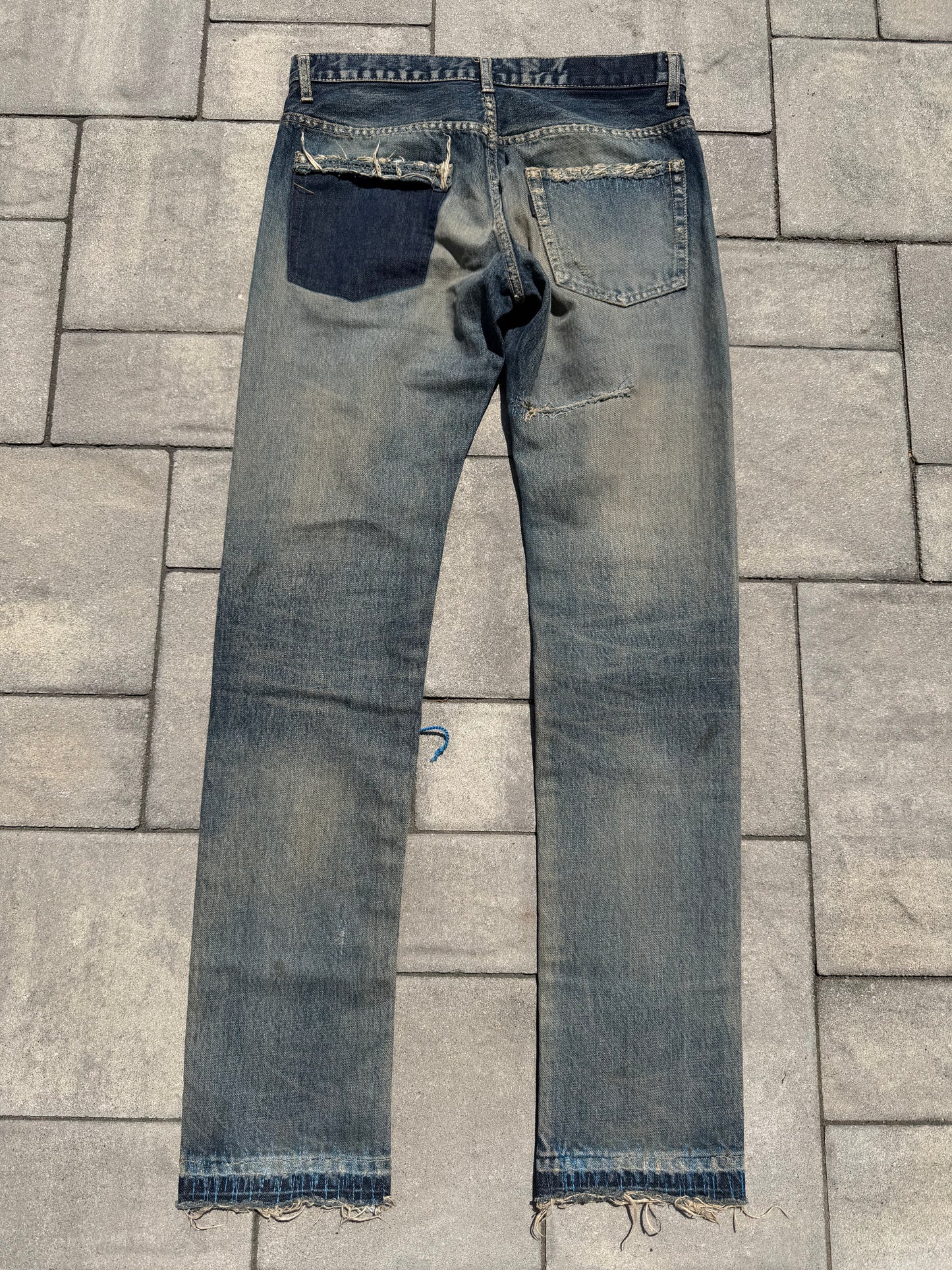 SS10 Undercover Blue Yarn 68 Denim