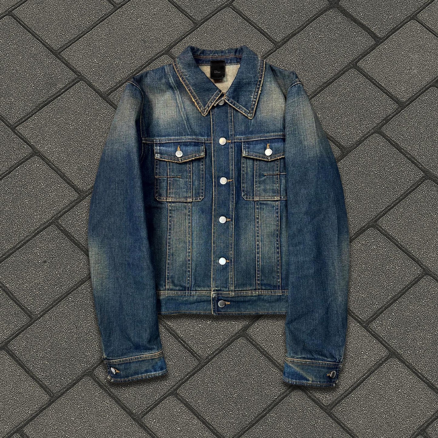 SS05 Dior Homme Rust Denim Jacket