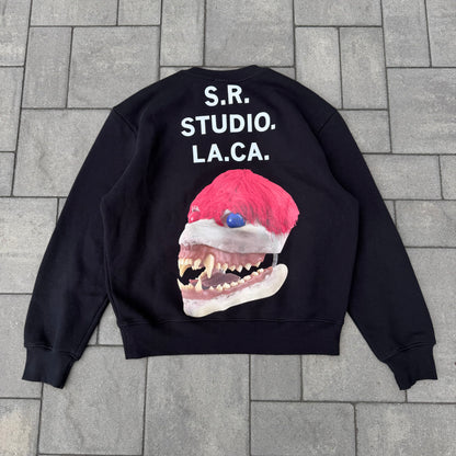 Sterling Ruby ED.50 Red Hair Skull Sweatshirt