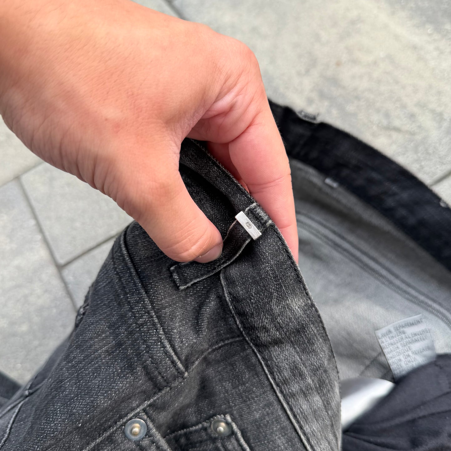 AW10 Dior Homme Grey Jake Denim