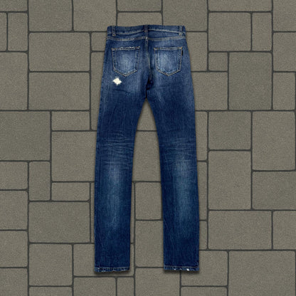 2018 Saint Laurent Paris Navy D02 Denim