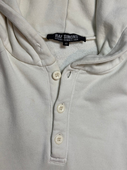 SS04 Raf Simons Henley Hoodie