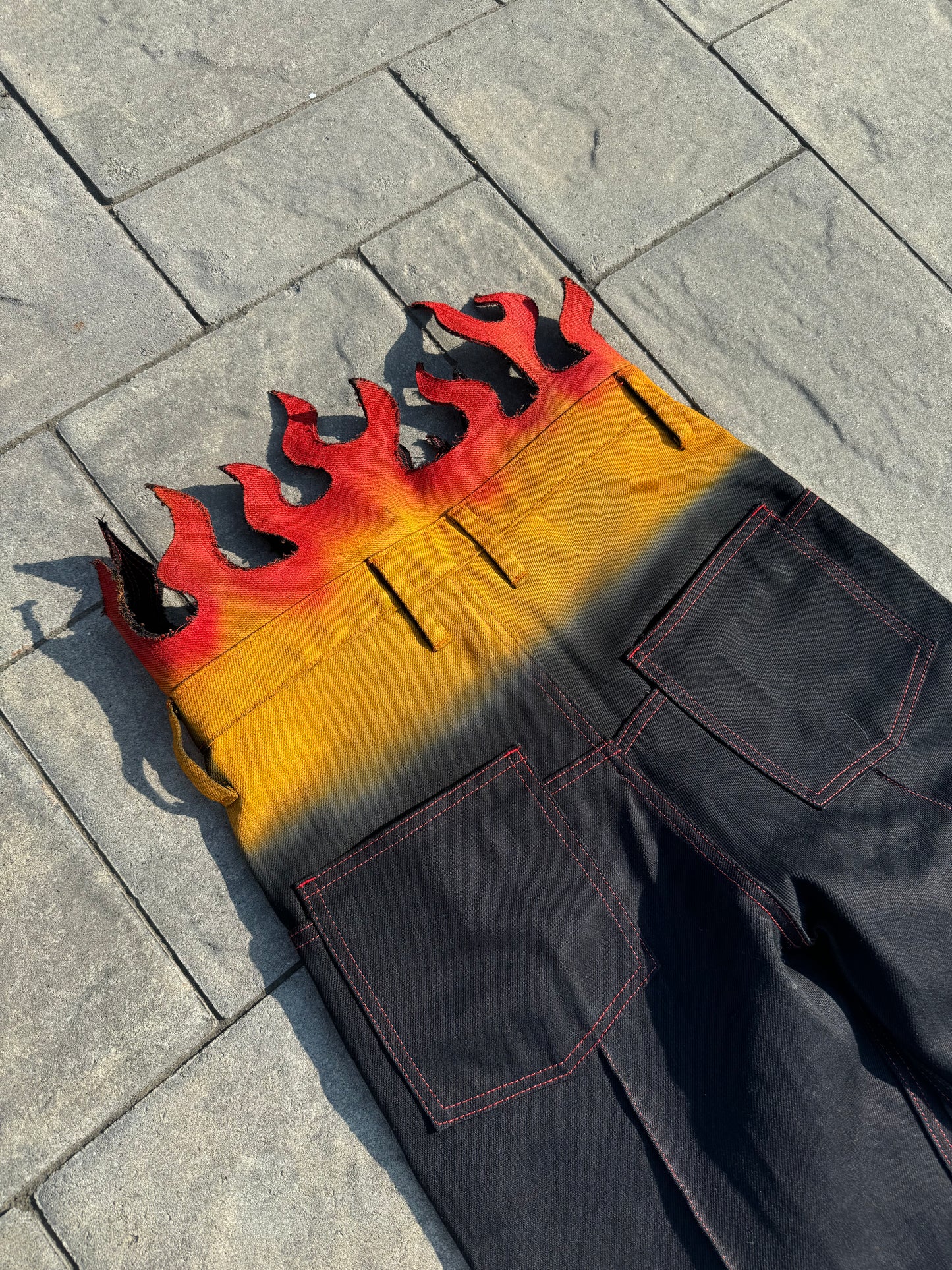 Tender Person Flame Bootcut Denim