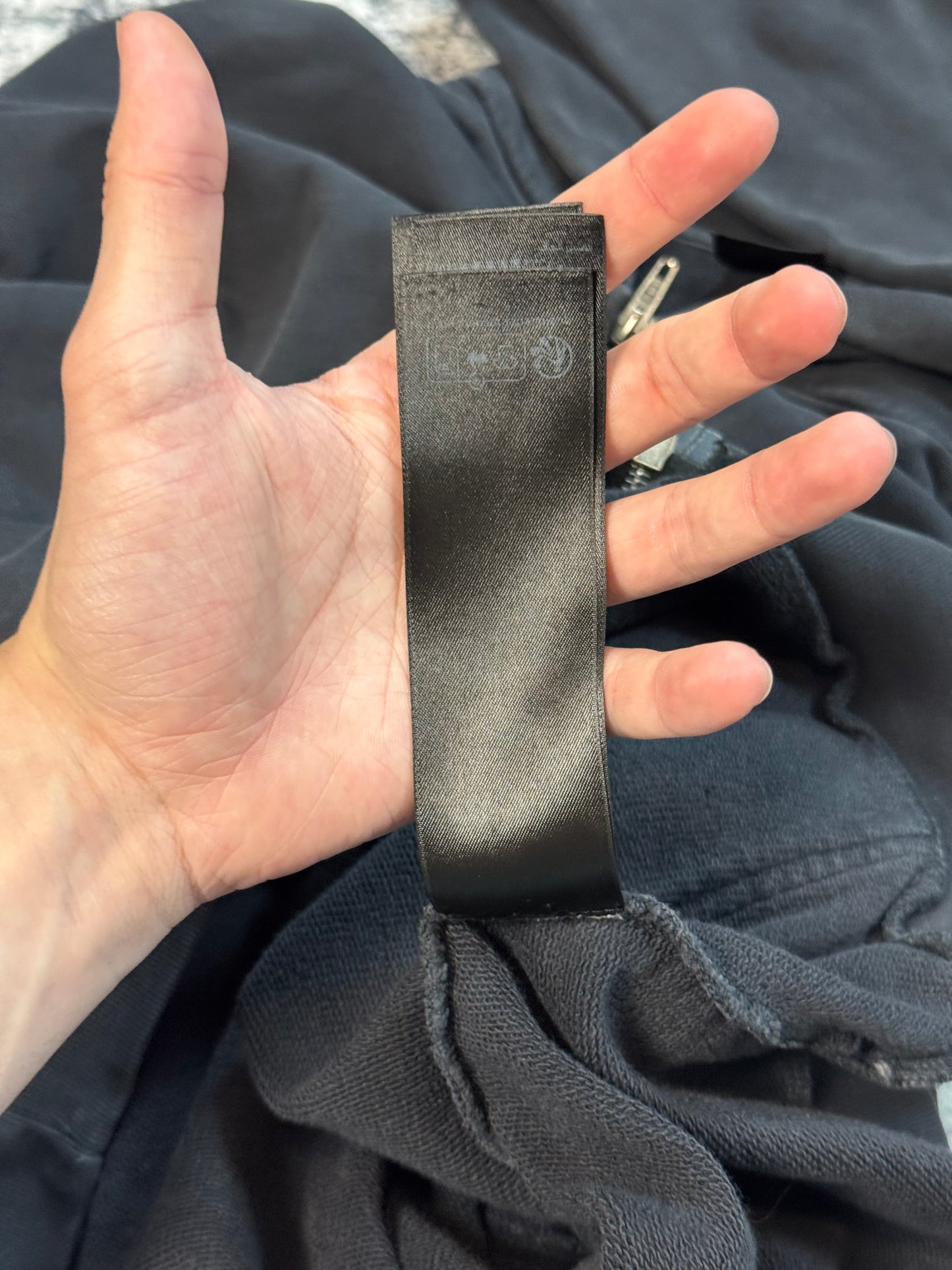 SS24 Balenciaga Black Off-Shore Zip Up Hoodie