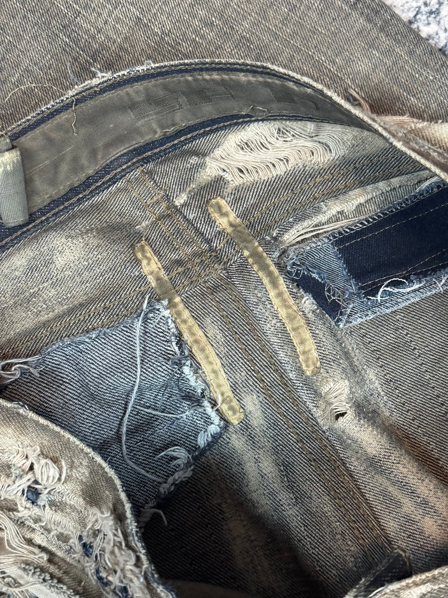 FW08 Rick Owens Dust Denim