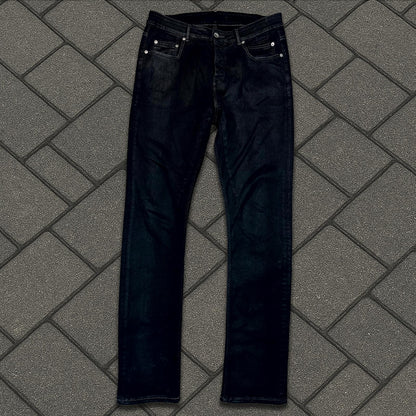 Rick Owens Drkshdw Light Wax Detroit Cut Denim