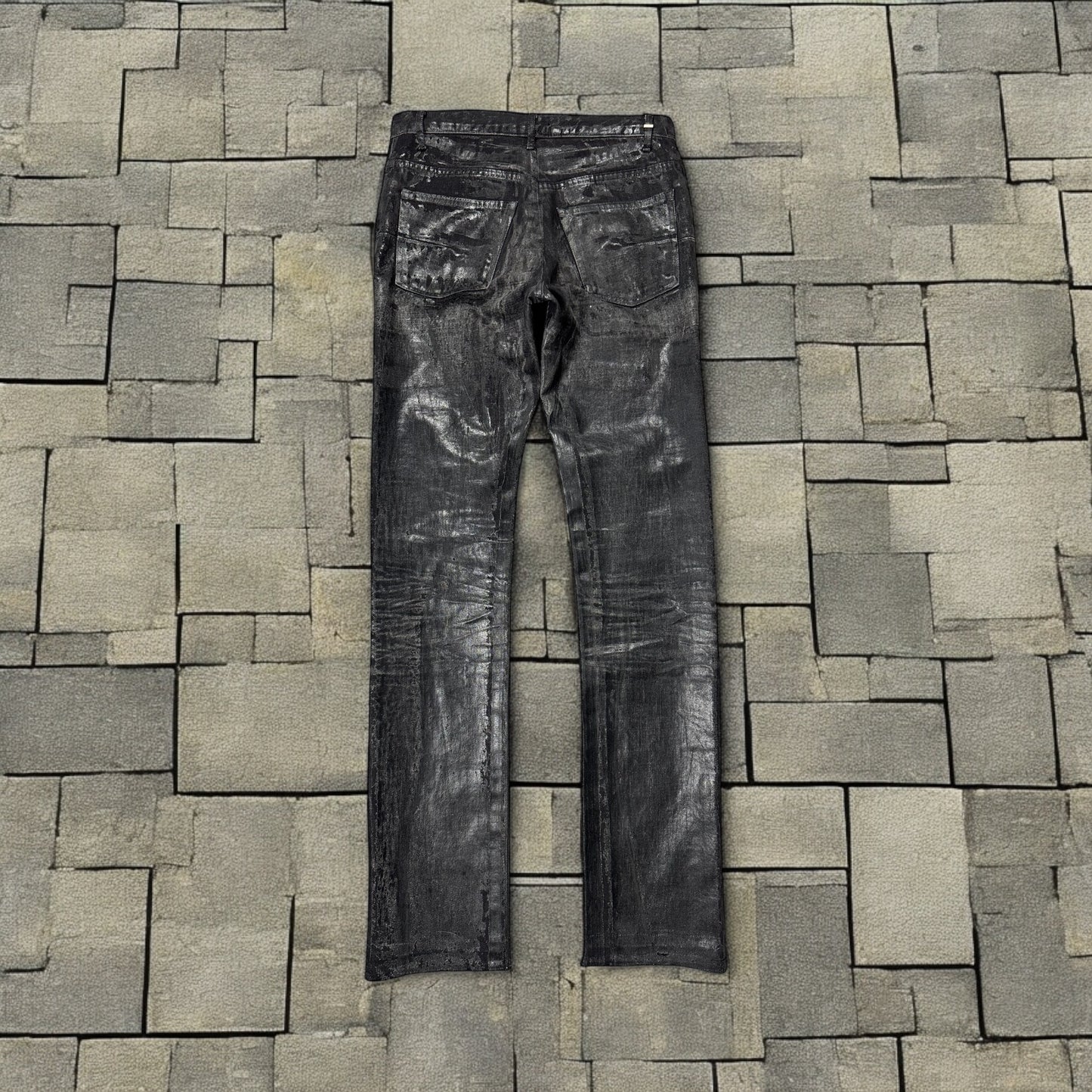 AW03 Dior Homme Luster Waxed Denim