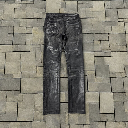 AW03 Dior Homme Luster Waxed Denim