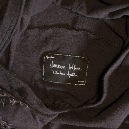 SS08 Number (N)ine ‘Birds’ Poem Mesh Hoodie
