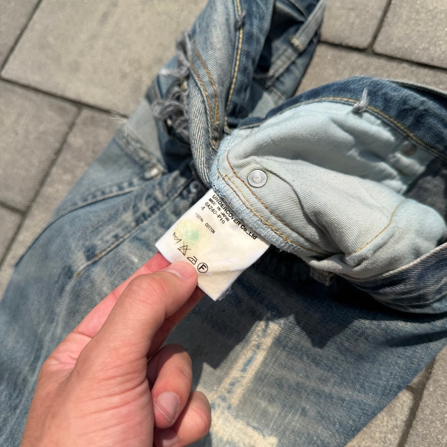 AW06 Undercover Bug Denim