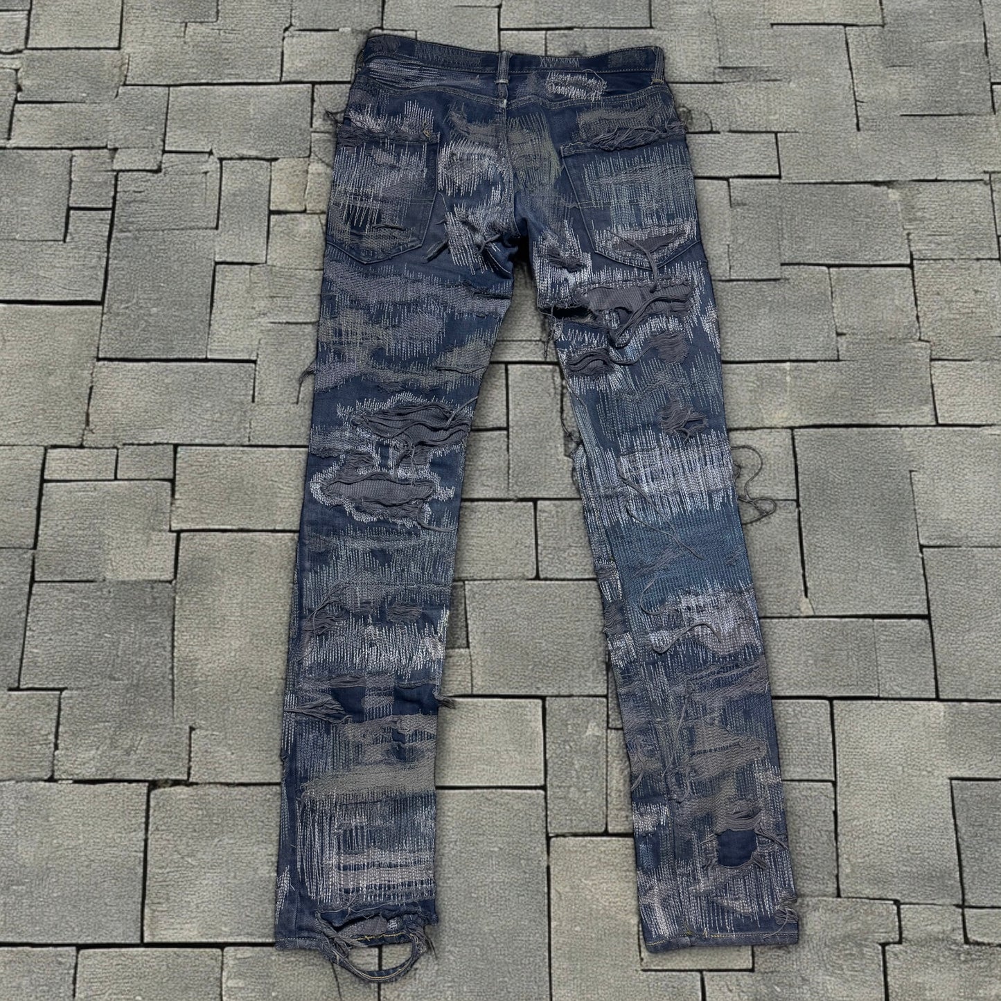 AW05 Undercover “Arts & Crafts” 85 Dyed Denim