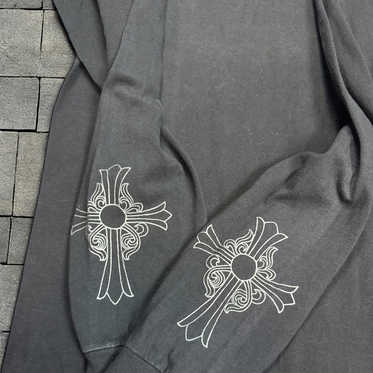 Chrome Hearts Vintage Black Dagger Longsleeve