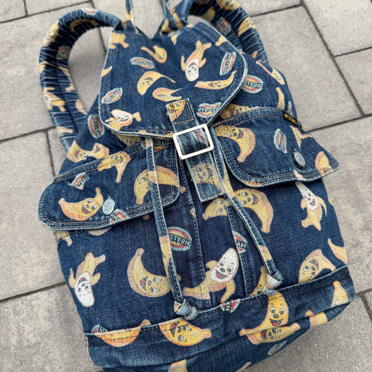 Hysteric Glamour Banana Denim Backpack
